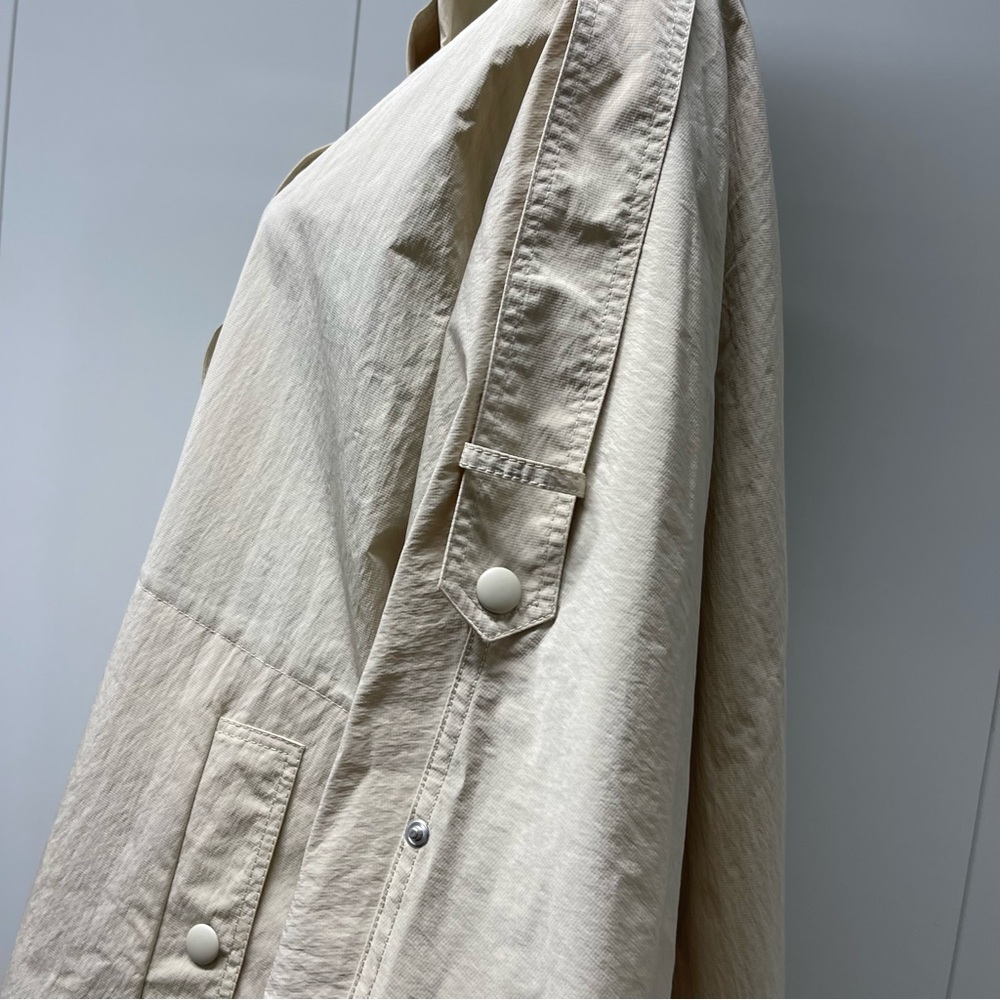 ☔️NWT ZARA PONCH COAT - Picture 7 of 11